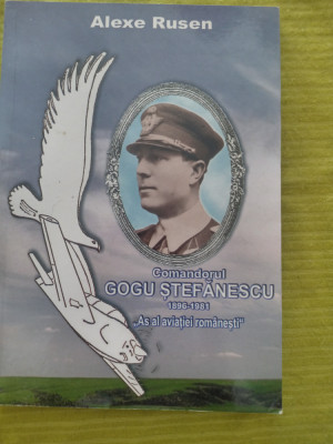 Comandorul Gogu Stefanescu-as al aviatiei romanesti-Alexe Rusen foto