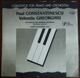 Cumpara ieftin DISC LP:PAUL CONSTANTINESCU/VALENTIN GHEORGHIU-CONCERTE PT PIAN/ST-ECE03515/1987, Clasica
