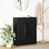 Gossi bufeta cu sertare si usi stejar negru 73x31x90 cm