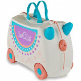 Cumpara ieftin Valiza pentru copii Trunki Ride-On Lola The Llama, Gri