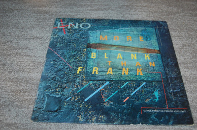 VINYL -ENO - MORE BLANK THAN FRANK 1986 EGLP65 LP foto