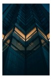 Tablou Canvas Noapte urbană &icirc;ntre lumină și &icirc;ntuneric, 26 x 39 cm, CMCLASS