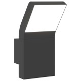 Cumpara ieftin Lampa exterioara de perete cu LED, negru, aluminiu turnat