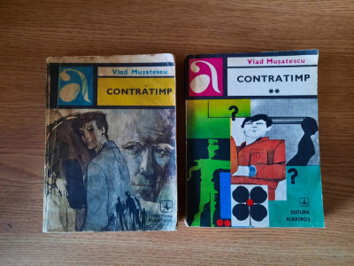CONTRATIMP (2 volume) de VLAD MUSATESCU &amp;ndash; 1981 &amp;amp; 1983 foto