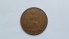 Anglia- 1 Penny 1953-Foarte rar, Europa
