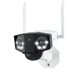 Camera de supraveghere 4G - LTE, Reolink DUO 2 G750, baterie reincarcabila, detectare Persoana/Vehicul, rezolutie 6MP, unghi vizualizare diagonal 180&deg;