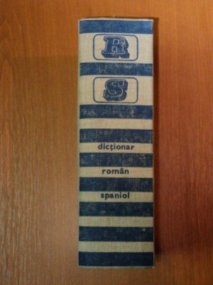 DICTIONAR ROMAN-SPANIOL de ALEXANDRU CALCIU,CONST. DUHANEANU,DAN MUNTEANU BUCURESTI 1979 foto