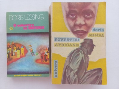 DORIS LESSING - O COBORARE IN INFERN + POVESTIRI AFRICANE [ Ediție cu prefață de MIRCEA MIHAIES] foto