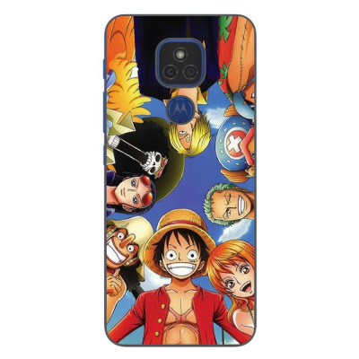 Husa compatibila cu Motorola Moto G9 Play Silicon Gel Tpu Model One Piece Crew foto