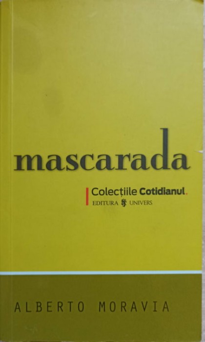 MASCARADA-ALBERTO MORAVIA-223786