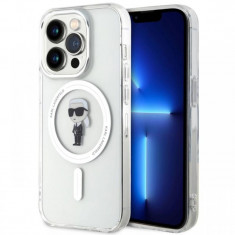 Karl Lagerfeld Husa Ikonik MagSafe iPhone 15 Transparent