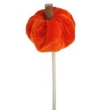 Decorațiune de Toamnă: Dovleac Catifelat Portocaliu 60cm, CMCLASS