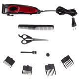 Aparat de tuns profesional Adler, lama din otel inoxidabil, 4 accesorii, cablu lung