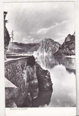 bnk cp Dunarea la Cazane - Vedere - necirculata foto