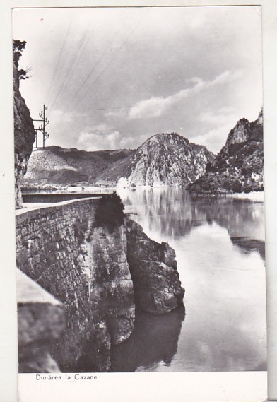 bnk cp Dunarea la Cazane - Vedere - necirculata