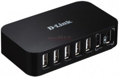 Hub USB D-Link 7 porturi DUB-H7 foto