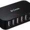 Hub USB D-Link 7 porturi DUB-H7