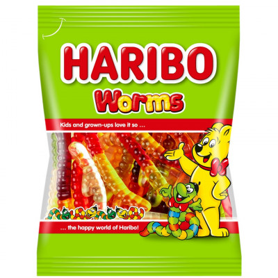 Haribo Wummis Jeleuri cu aroma de fructe 100g foto