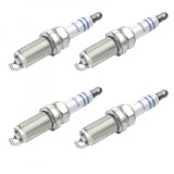 Cumpara ieftin Pachet 4 bujii scanteie Bosch pentru Bmw Seria 1, Seria 3, Seria 5, Seria 6, Seria 7, X1, X3, X5, Z4