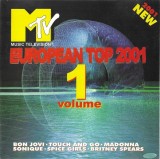 Various - MTV European Top 2001 Volume 1, CDr