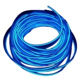 Cumpara ieftin Lumina ambientala LED pentru interior masina KingCorey, 5 m, akbastru inchis