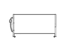 Condensator climatizare Subaru Forester, 02.1998, motor 2.0, 92 kw benzina, cutie manuala/automata, full aluminiu brazat, 740 x330x16 mm, fara filtru