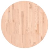 Cumpara ieftin Blat de masa rotund, &Oslash;70x4 cm, lemn masiv de fag