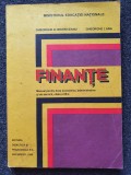 FINANTE MANUAL CLASA A XII-A - Bistriceanu, Ana