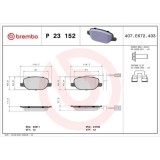 Placute frana Alfa Romeo Giulietta (940 ), Giulietta Box / Liftback (940 ), punte spate, cu senzor uzura, BREMBO