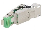 Mufă RJ45 8P8C Aurit Cablu Drept