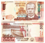 Malawi 500 Kwacha 01.01.2017 P-66 UNC