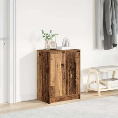 Gossi dulap pantofi lemn vechi 57x34x76 cm lemn prelucrat foto