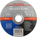 Disc debitat metale 125x3x22 mm STHOR