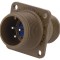 Conector circular aluminiu 14S 7P