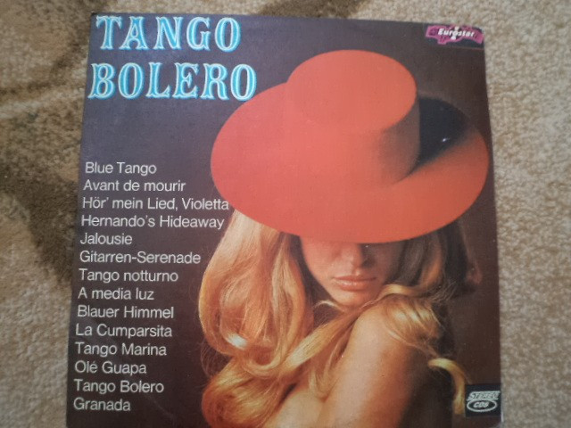 tango bolero orchester claudius alzner disc vinyl lp muzica latino pop tango vg+