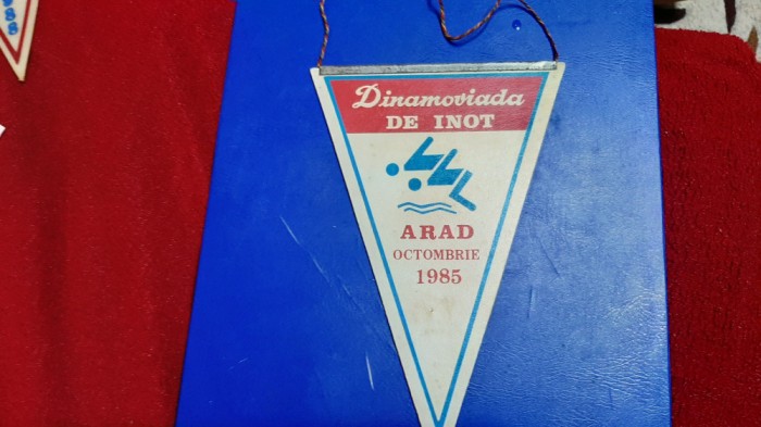 fanion Dinamoviada de inot Arad 1985