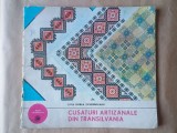 Livia Gorea Țichindeleanu - Cusături artizanale din Transilvania. Zona Carpaților de Curbură (1976) (puțin uzată, vezi descriere)