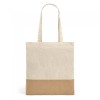 Sacosa Bumbac cu Iuta Gri 37x41 cm, Manere Lungi 65 cm - Eco, Durabila, Reutilizabila