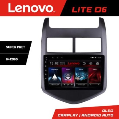 Navigatie Chevrolet Aveo 2010-2013 Lenovo Kit-AVEO10 8 core 6+128 GB Android Waze USB Navigatie Internet Youtube Radio CarStore Technology foto