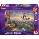 Puzzle 1000 piese, Thomas Kinkade - Disney - Aladdin, Schimdt