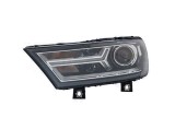 Far Audi Q7 (4m), 06.2015-, partea Stanga, bi-xenon; cu sistem iluminat in curba; cu lumina timp de zi tip LED; D5S+H7+LED; electric; fara motor; far, ZKW