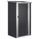 Sopron de gradina, antracit, 118,5x97x209,5 cm, otel zincat