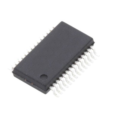 Circuit integrat, microcontroler PIC, 16384B, SSOP28, interfata I2C x2, I2S x3, SPI x3, UART x2, MICROCHIP TECHNOLOGY - PIC24FJ256GA702-I/SS foto