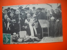 HOPCT 505 P MARAIS VENDEENS NUNTASI/ NUNTA 1912 -FRANTA -TCV-COSTUM SI COAFURA / COSTUME TRADITIONALE -EUROPA -CIRCULATA