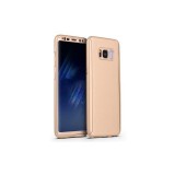 Husa GloMax FullBody Auriu pentru Samsung Galaxy S8 Plus cu folie de sticla inclusa