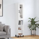 vidaXL Dulap &icirc;nalt, alb, 34,5x34x180 cm, lemn prelucrat