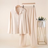 Cumpara ieftin Pijama dama "Happy day" din doua piese, PJ001, Crem