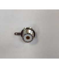 Mufa UHF mama pin aurit pe panou cu piulita SO 239-PL 259 pentru