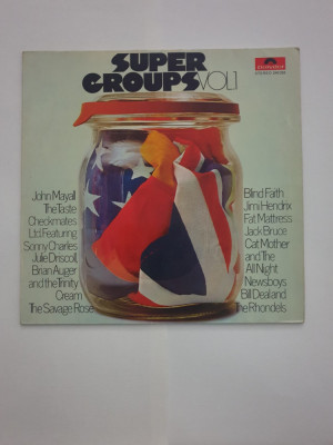 Super Groups Vol.1(Polydor) Germania 1969 (Vinil) foto