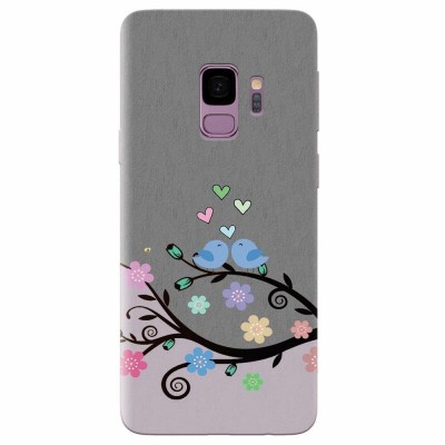 Husa silicon pentru Samsung S9, Bird Love foto